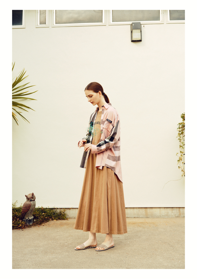 ミルクフェド MILKFED FLOWERPRINTDRESS ピンク インド綿 ミルクフェド MILKFED FLOWERPRINTDRESS ピンク インド綿