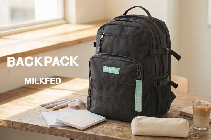 荷物も、コーデも、これひとつで。～MILKFED.BACKPACK～