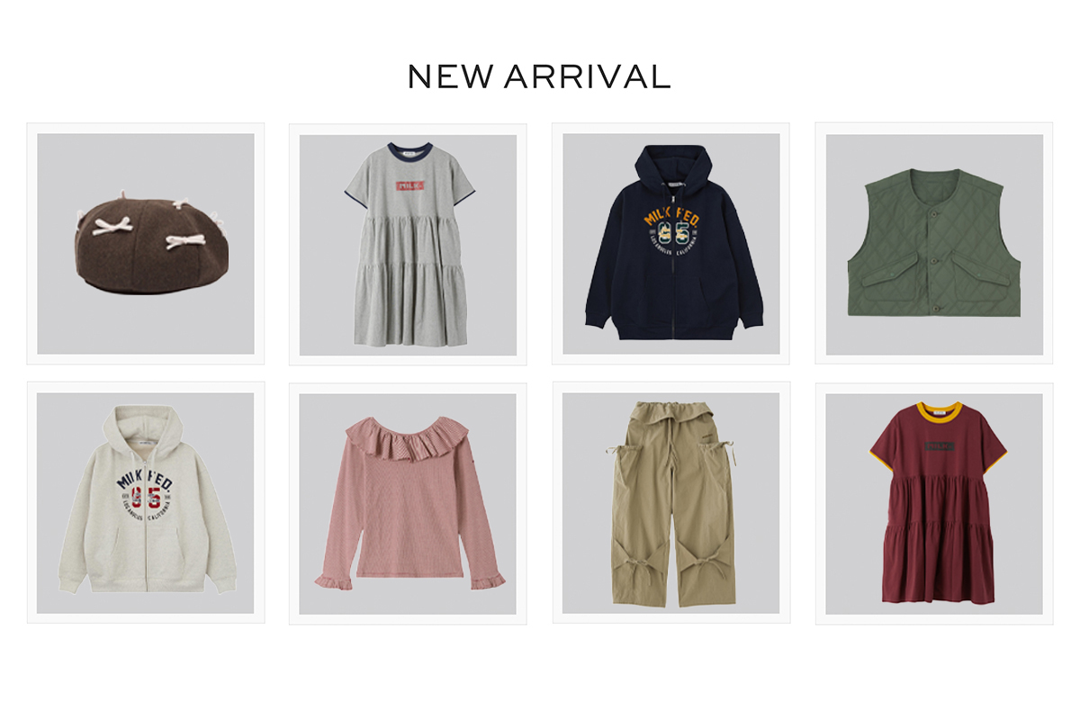 NEW ARRIVAL 8/7(FRI)